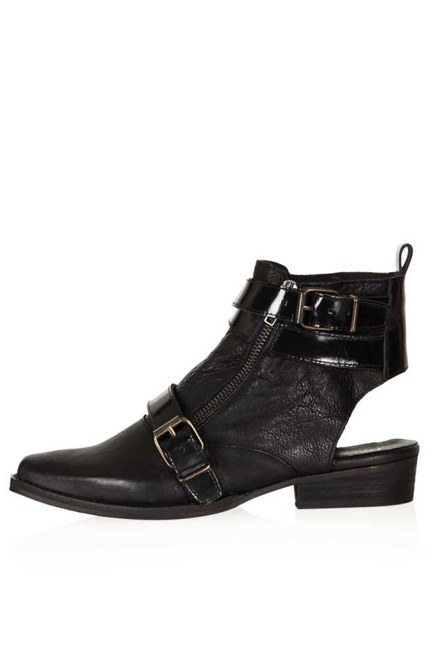 The Flat Buckle Boot