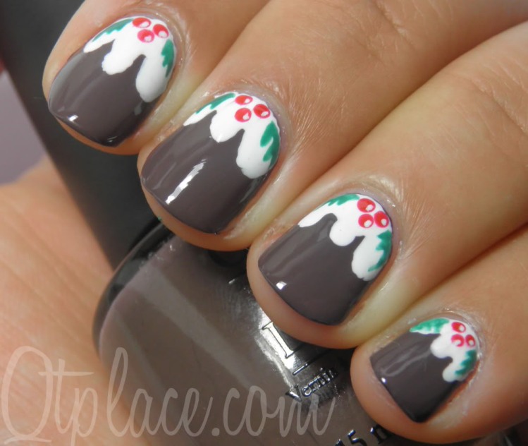 christmas-pudding-nail-art-design-
